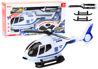 Helikopter Policyjny Śmigłowiec Jeżdżący Światła Dźwięki