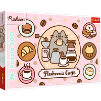 Puzzle - 500 - Pusheen w kawiarni - Trefl 37528