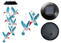 Lampka Solarna Kolibry Ptaki LED Kolorowe