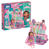 Idea Art Zestaw Fabryka Długopisów Gabby Koci Domek Gabi 5 Długopisów Clementoni 18214