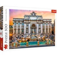 Puzzle - 500 - Fontanna di Trevi - Rzym - Trefl 37292