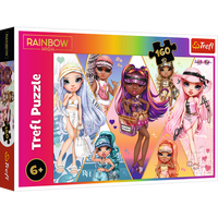 Puzzle - 160 - Wesołe przyjaciółki - Rainbow High - Trefl 15415
