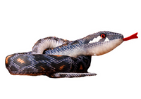 Maskotka Pluszowa Wąż Szary 210 cm