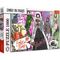 Puzzle - 1000 - Emily w Paryżu: Modowe Inspiracje - Trefl 10967