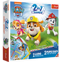 Gra planszowa 2w1 Chińczyk Psi Patrol Trefl 01896