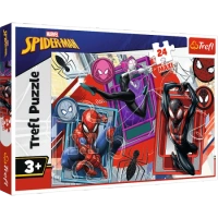 Puzzle - 24 Maxi - Pajęcze zmysły - Disney Marvel Spiderman - Trefl 14366