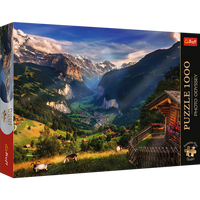 Puzzle - 1000 Premium Plus - Photo Odyssey: Lauterbrunnen - Trefl 10821